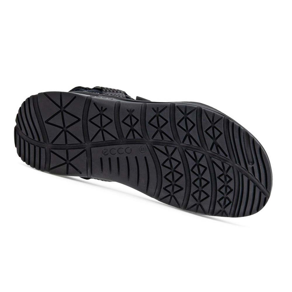 Men's Ecco X-trinsic 3s Waters Sandals Black | Canada 591ZUT